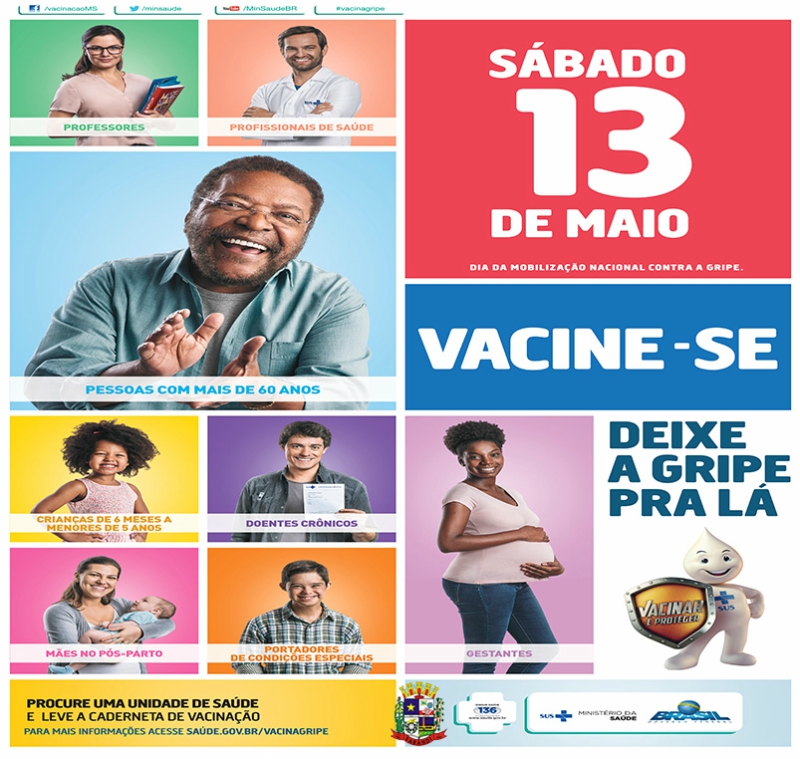 Campanha “Dia D” De Vacinação Será Neste Sábado